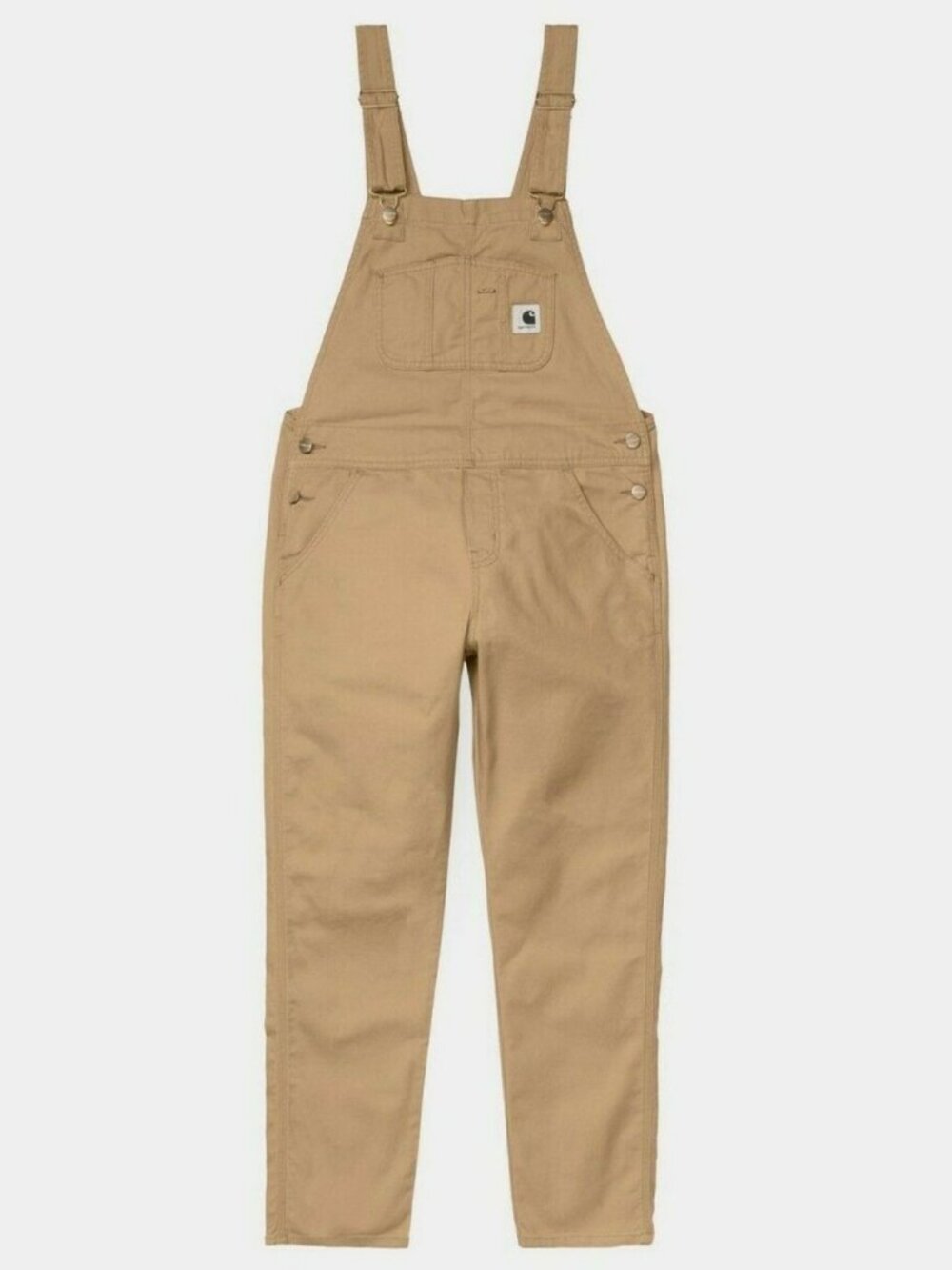 Carhartt WIP Bib Workwear Overalls Hamilton Brown Sz. S 4-6